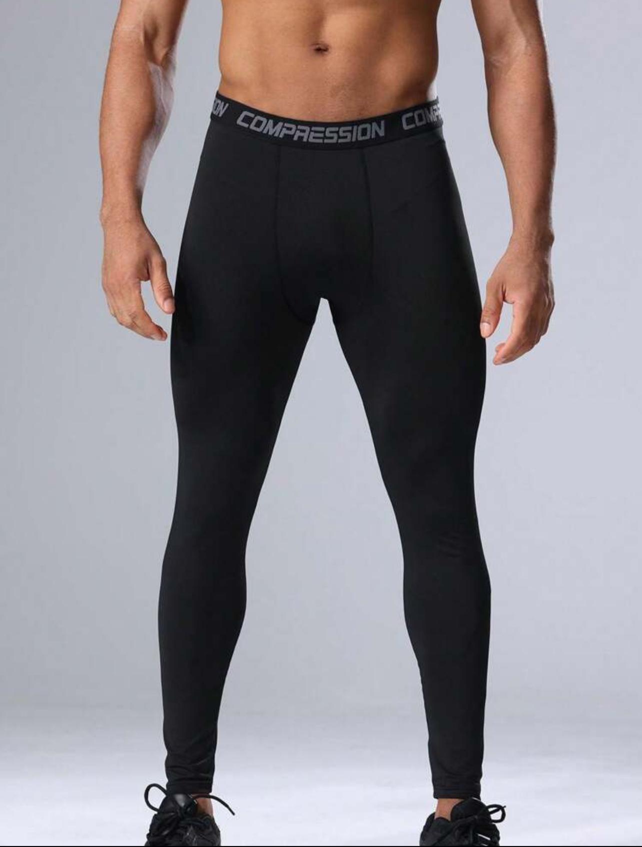 Mallas de compresión deportivas para hombres